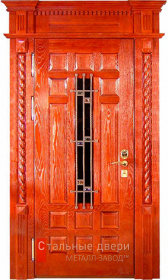 Стальная дверь Парадная дверь №17 с отделкой Массив дуба