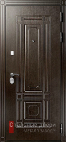 Стальная дверь МДФ №375 с отделкой МДФ ПВХ