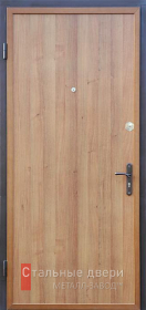 Стальная дверь Ламинат №72 с отделкой Ламинат