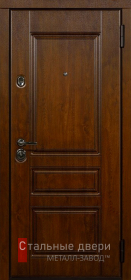 Стальная дверь Входная дверь для загородного дома №55 с отделкой МДФ ПВХ