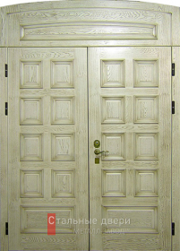 Стальная дверь Парадная дверь №34 с отделкой Массив дуба