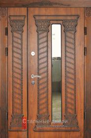 Стальная дверь Парадная дверь №87 с отделкой Массив дуба