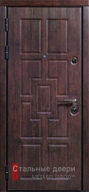 Стальная дверь МДФ №328 с отделкой МДФ ПВХ