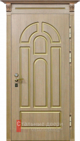 Стальная дверь Парадная дверь №366 с отделкой Массив дуба