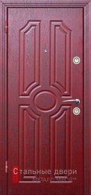Стальная дверь МДФ №202 с отделкой МДФ ПВХ