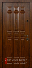 Стальная дверь МДФ №16 с отделкой МДФ ПВХ