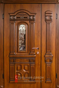 Стальная дверь Парадная дверь №74 с отделкой Массив дуба