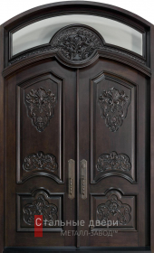 Стальная дверь Парадная дверь №343 с отделкой Массив дуба