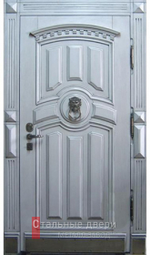 Стальная дверь Парадная дверь №22 с отделкой Массив дуба