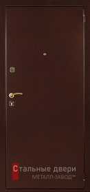 Стальная дверь Морозостойкая входная дверь с порошковым напылением №48 с отделкой Порошковое напыление